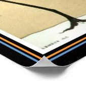 "Beauté & Bruant" Barbier Déco Imprimer 12 x 16 (Coin)