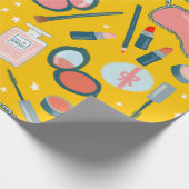 Beauté cosmétique motif or emballage cadeau (Coin)