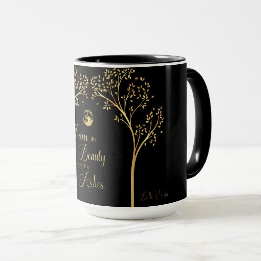 Beauté de Ashes Mug (Devant droit)