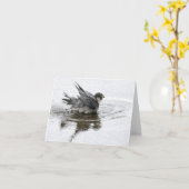 Beauté de bain Note ou Cartes de voeux (Fleur jaune)