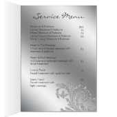 Beauté de brochure de salon de clou (Intérieur (Droit))