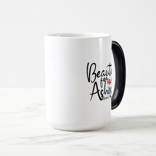Beauté de cendres Morpher Mug (Devant droit)
