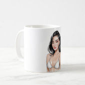 Beauté de la plage Mug (Devant gauche)