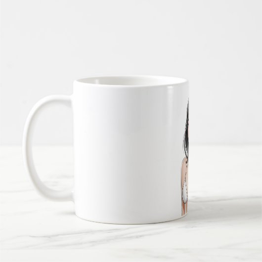 Beauté de la plage Mug (Gauche)