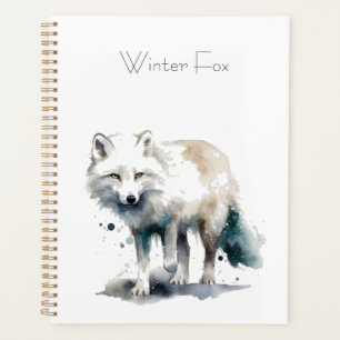 Beauté de l'Arctique : Coutume de Fox d'hiver