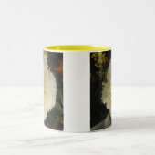 Beauté de l'oeillet blanc Mug (Centre)