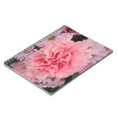 Beauté de l'oeillet rose carnet (Côté gauche)