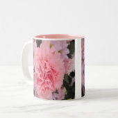 Beauté de l'oeillet rose Mug (Devant gauche)
