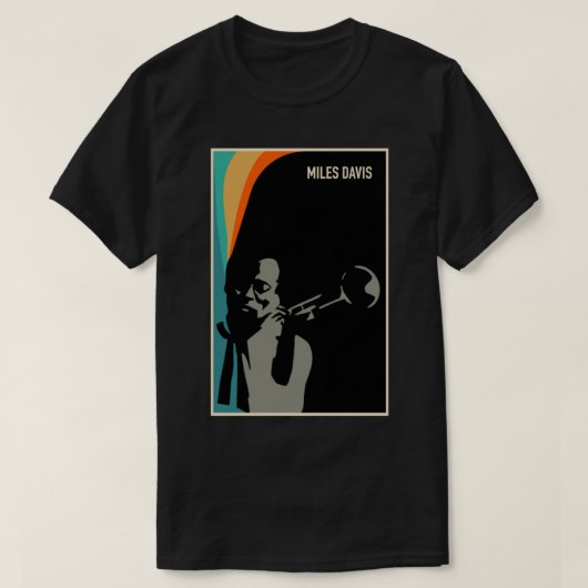 Beauté De Miles Davis T-Shirt (Design devant)