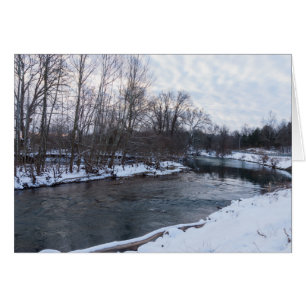 Beauté de neige rivière James