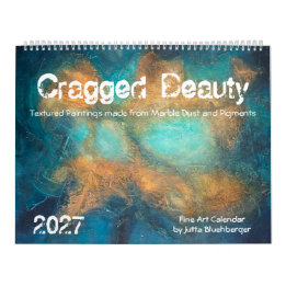 Beauté déchiquetée - Calendrier d'art fin