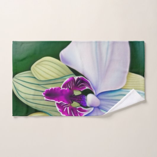 Beauté des orchidées (Serviette à main)
