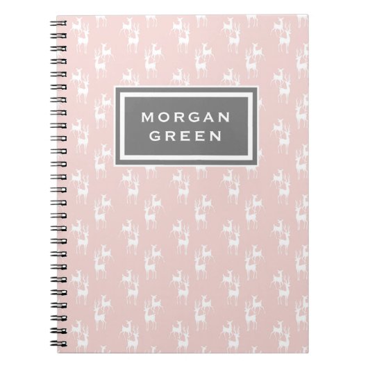 Beauté d'hiver ⎢ Carnet Monogramme (Devant)