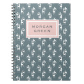 Beauté d'hiver ⎢ Carnet Monogramme (Devant)