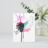 beauté dies carte postale (Debout devant)