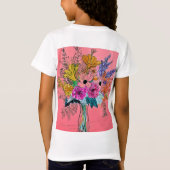 "Beauté du Bouquet" T-shirt du jersey (Dos)