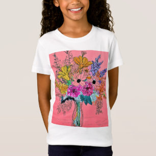 "Beauté du Bouquet" T-shirt du jersey