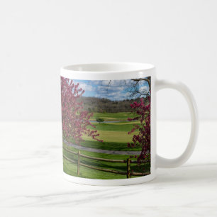 Beauté Du Printemps À Rivercut Café Mug
