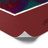 " Beauté du Sud " Poster Magnolia (Coin)