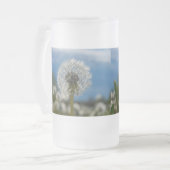 Beauté D'Un Dandelion Frosted Verre Beer Mug (Devant gauche)