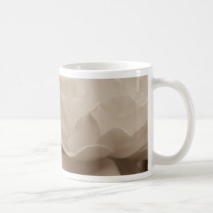 Beauté D'Un Rose Sepia Coffee Mug