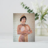 Beauté égyptienne ! carte postale photo (Debout devant)