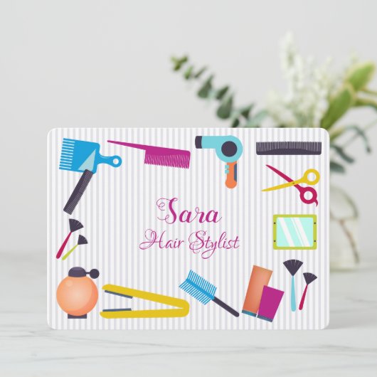 Beauté Eléments scolaires Invitation (Debout devant)