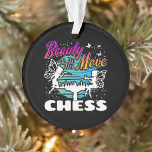 Beauté en mouvement - Filles Joueuse d'échecs