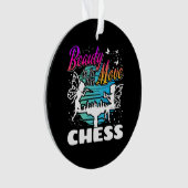 Beauté en mouvement - Filles Joueuse d'échecs (devant)