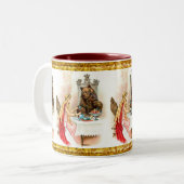 Beauté En Rose Et La Bête Voyage Mug (Devant gauche)