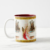 Beauté En Rose Et La Bête Voyage Mug (Gauche)