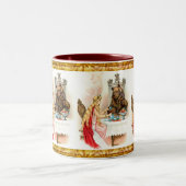 Beauté En Rose Et La Bête Voyage Mug (Centre)