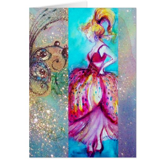 BEAUTÉ EN ROSE / Plante papillon magique (Devant)