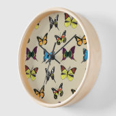 Beauté et horloge murale papillon (Angle)