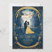 Beauté et la Beast Sweet 16 Invitation (Devant)