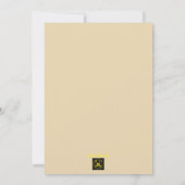 Beauté et la Bête Rouge Rose Sweet 16 Invitations (Dos)