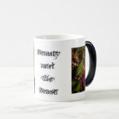 Beauté et la tasse Morphing d'orchidée de bête (Devant droit)