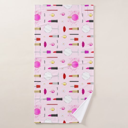 Beauté et maquillage (Serviette de bain)