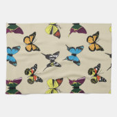 Beauté et serviette de cuisine papillon (Horizontal)