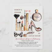 Beauté et style Invitation (Devant / Derrière)