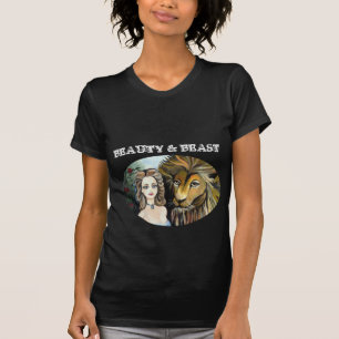 Beauté et T-shirt de bête