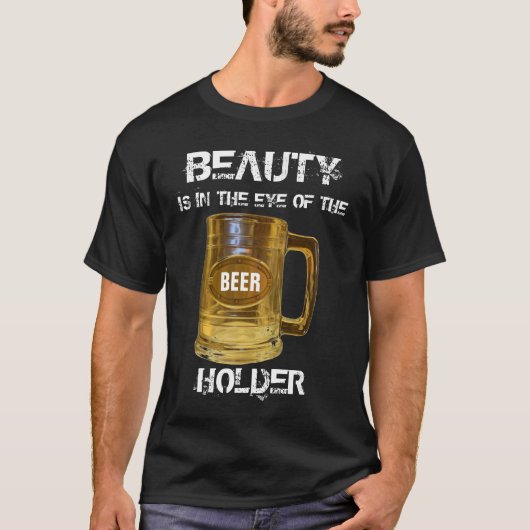Beauté et T-shirt de bière (Devant)