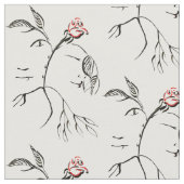 Beauté et tissu rose de bête (Fermer)