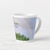 Beauté éternelle Latte Mug (Angle droit)