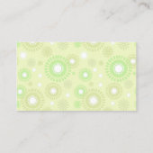 Beauté Eyelash Cartes de visite (Dos)