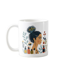 Beauté féminine | Elegant Woman Art Mug