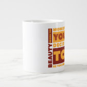 Beauté Jumbo Mug (Devant)