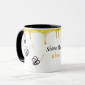 Beauté miel personnalisé Coffee Mug (Devant gauche)