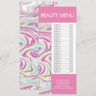Beauté Moderne Maquillage Liquide Menu Rose