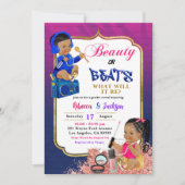 Beauté moderne ou Beats Genre Reveillez Invitation (Devant)